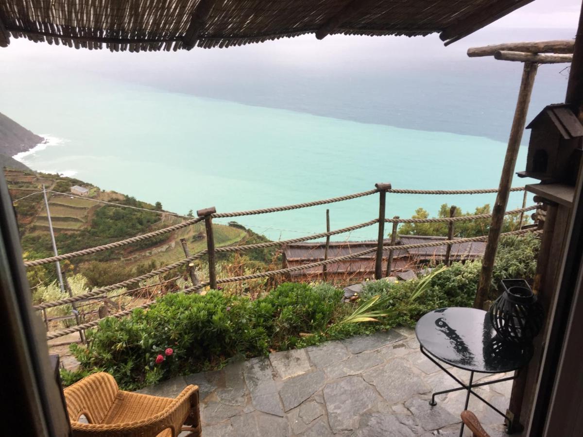 Вилла Refuge Uwabio Organic Vineyard Cinqueterre Риомаджиоре Экстерьер фото