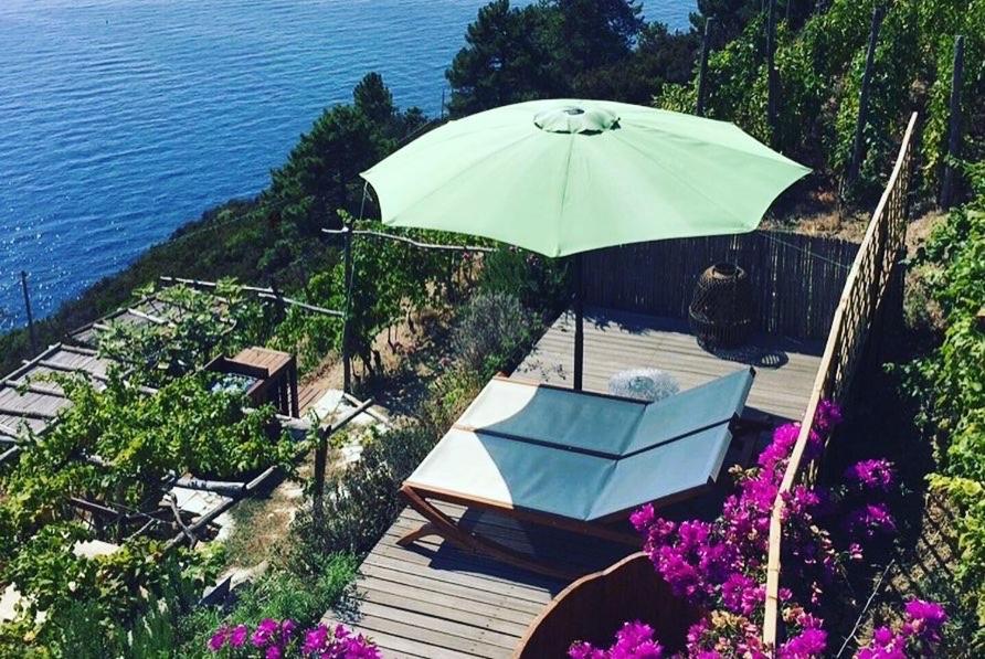 Вилла Refuge Uwabio Organic Vineyard Cinqueterre Риомаджиоре Экстерьер фото