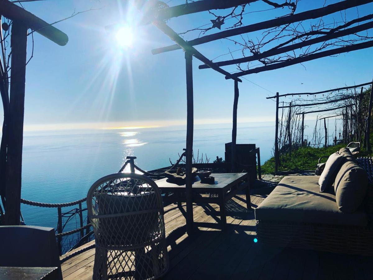 Вилла Refuge Uwabio Organic Vineyard Cinqueterre Риомаджиоре Экстерьер фото