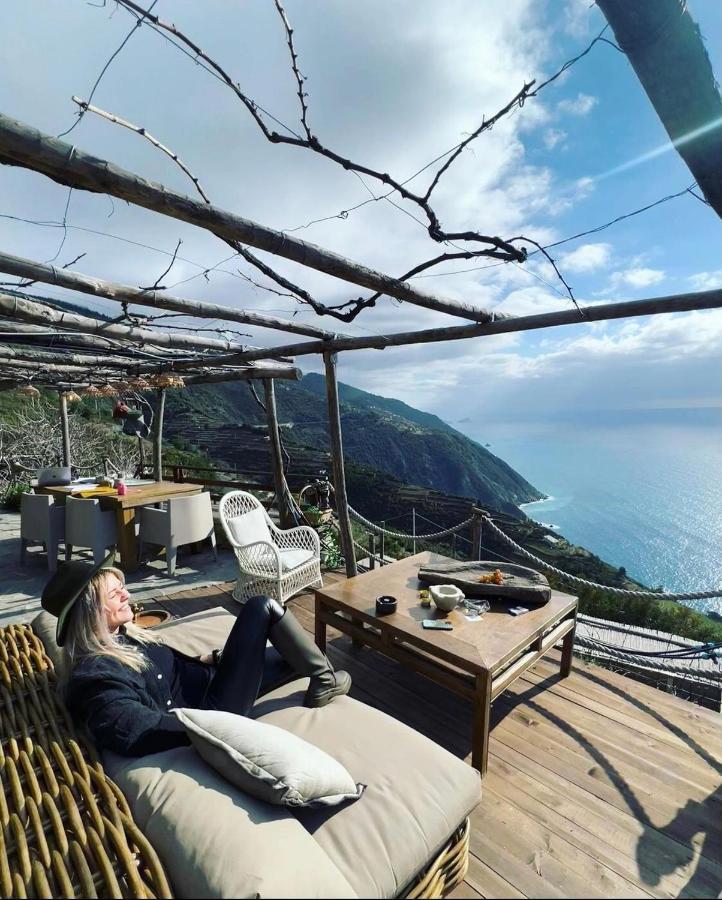 Вилла Refuge Uwabio Organic Vineyard Cinqueterre Риомаджиоре Экстерьер фото